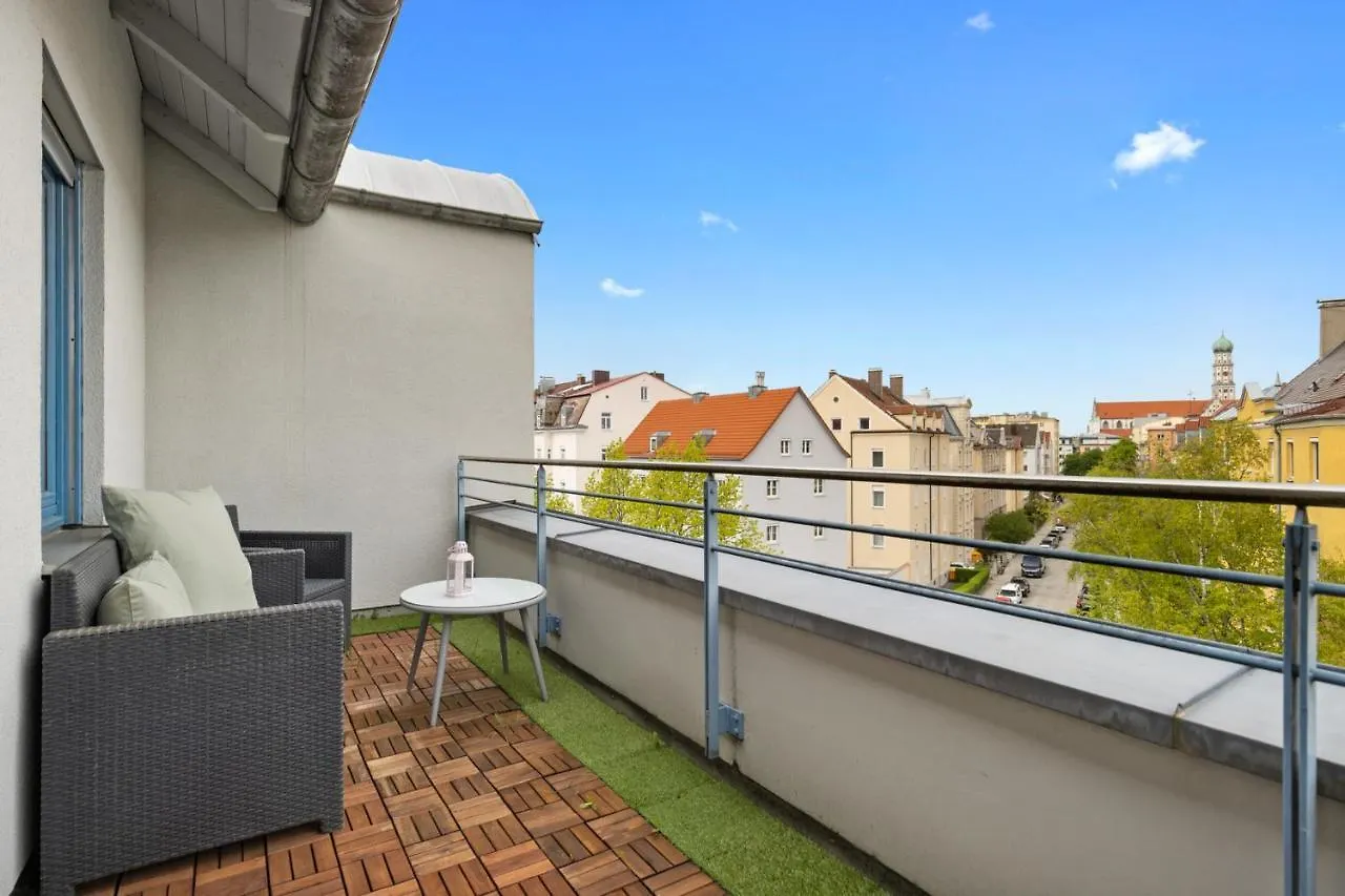 Arbio I Premium Penthouse Apartment Augsburg