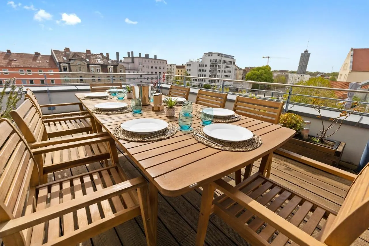 Arbio I Premium Penthouse Apartment Augsburg 0*,