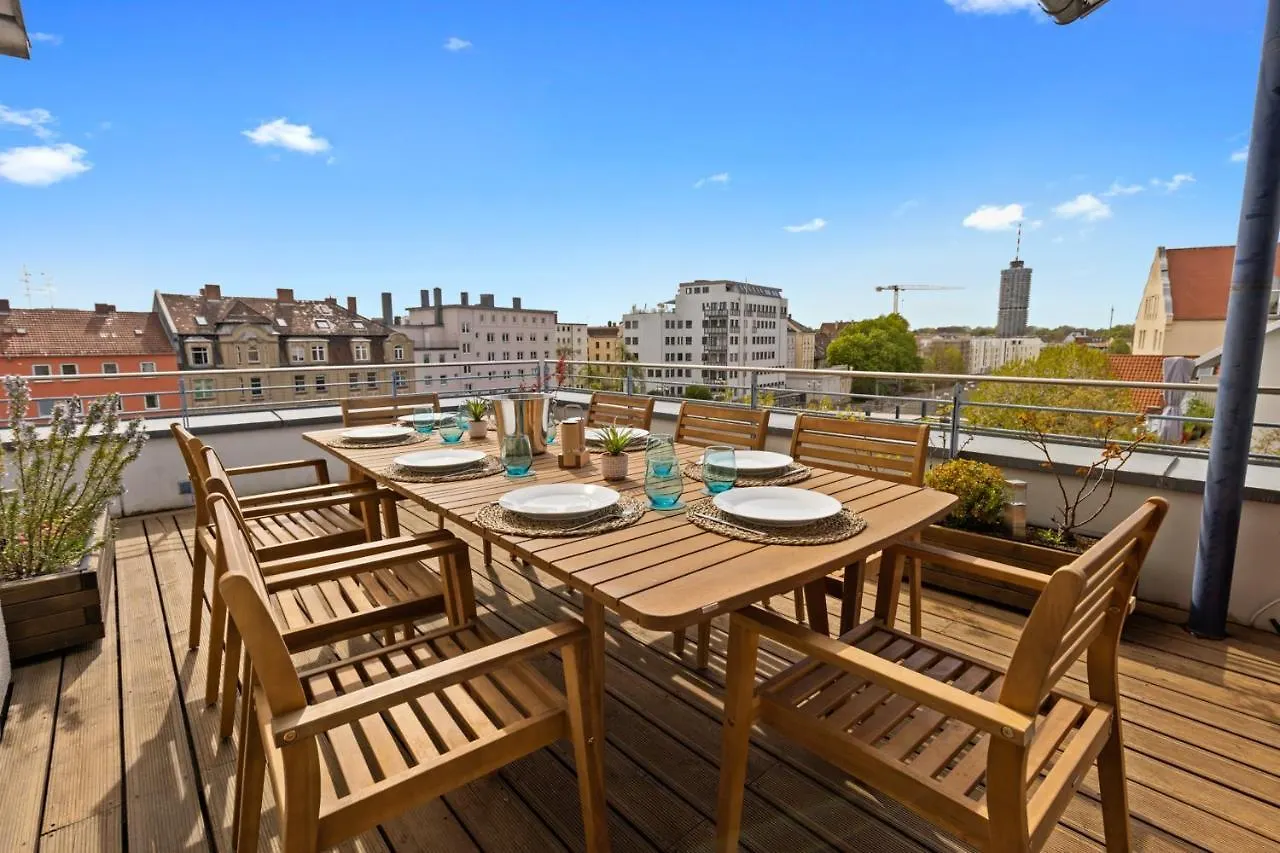 Arbio I Premium Penthouse Apartment Augsburg location