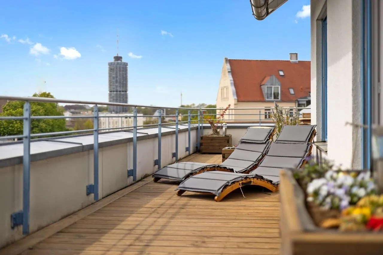 Arbio I Premium Penthouse Apartment Augsburg 0*,  Germany