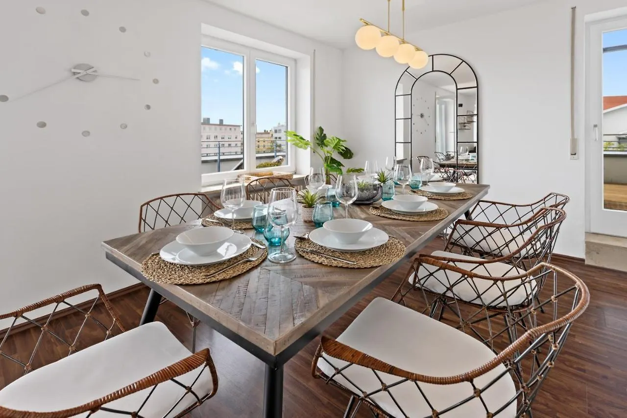 Arbio I Premium Penthouse Apartment Augsburg